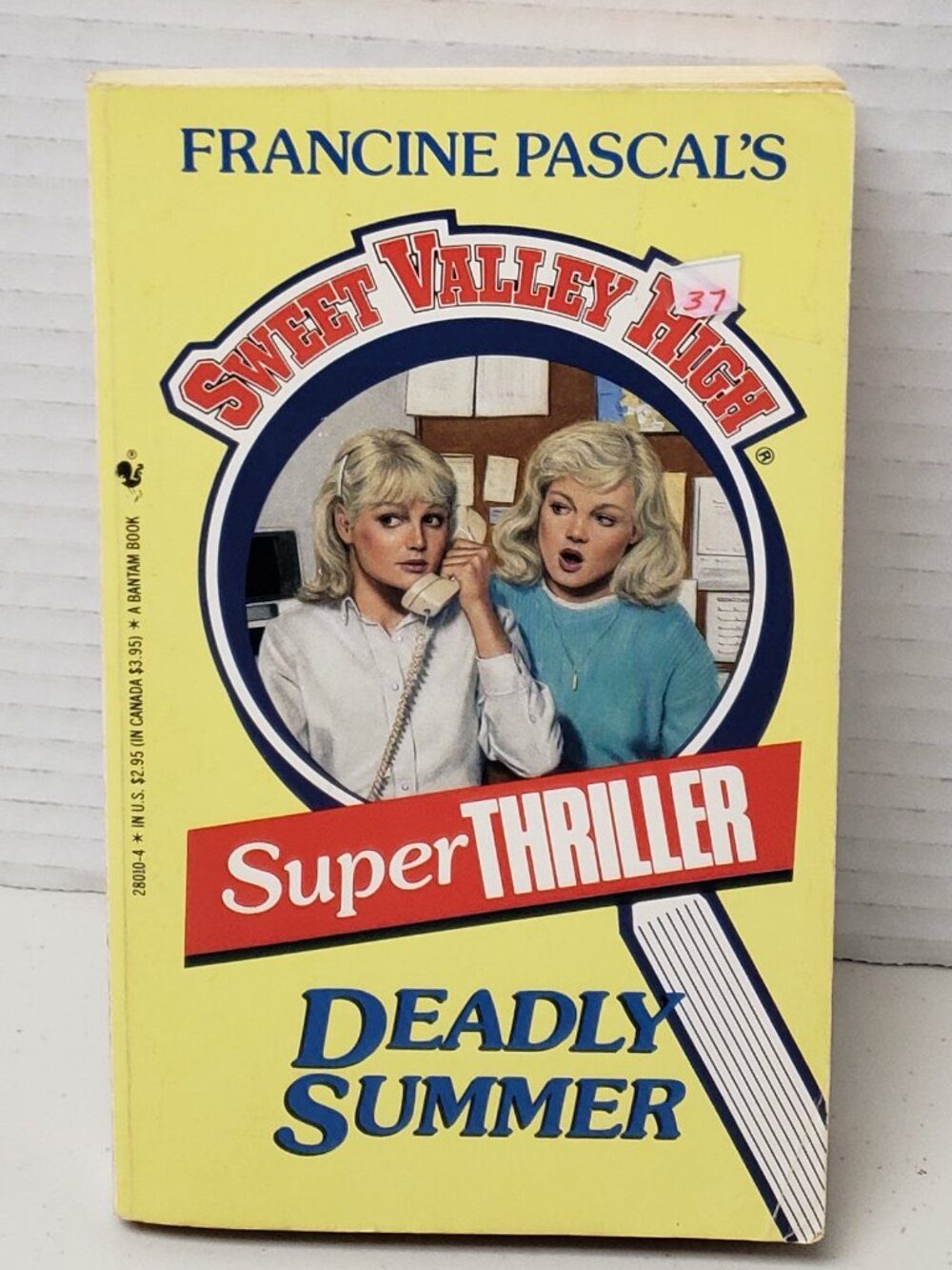 Sweet Valley High Super Thriller Book: Deadly Summer